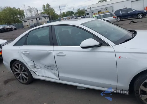 2013 Audi A6 3.0T Premium z USA, uszkodzony, nr VIN WAUHGAFC3DN068286